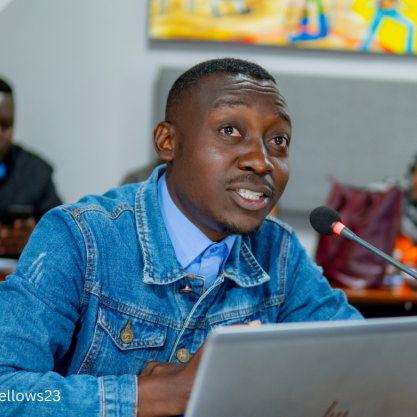 Muganuzi Mushongole Adonis, founder and Executive Director of YAREN